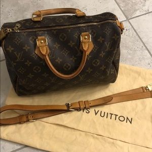 Authentic Louis Vuitton Speedy Bandoulière 30